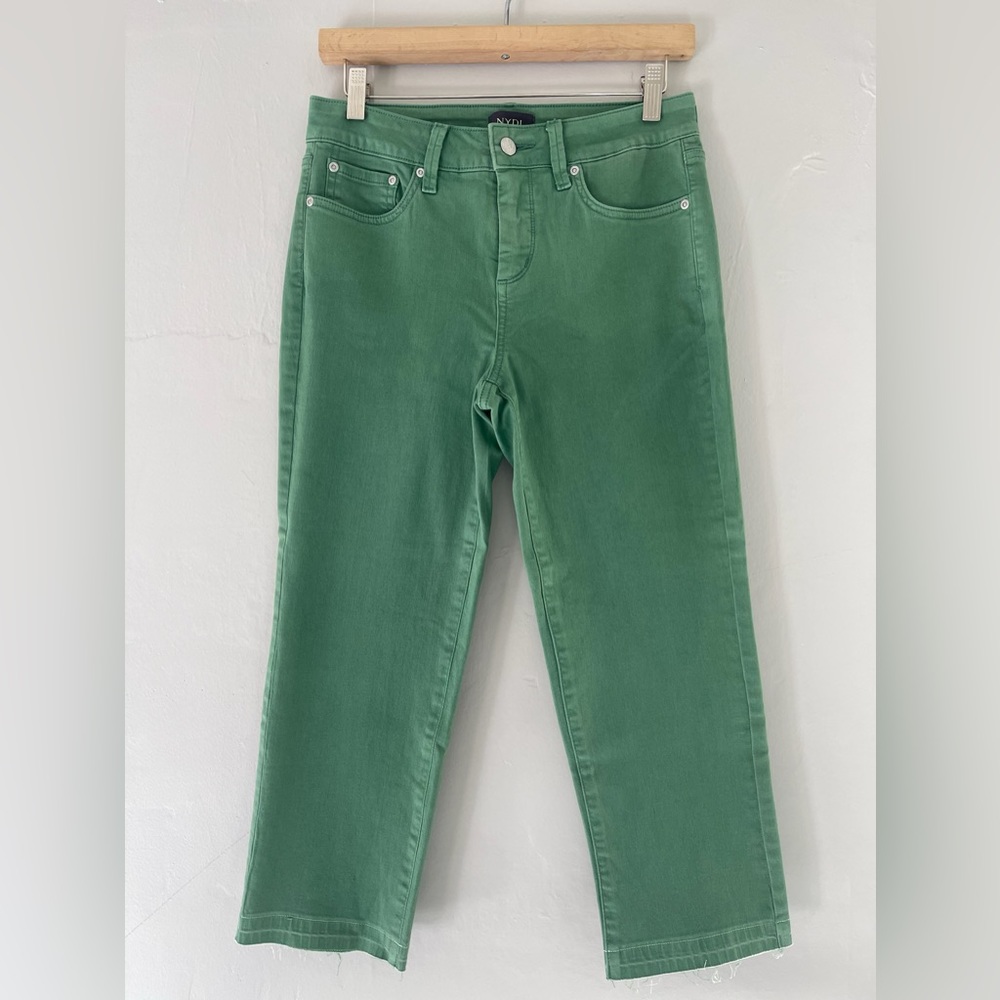 NYDJ Capri Women’s 4 Mint Green Jeans